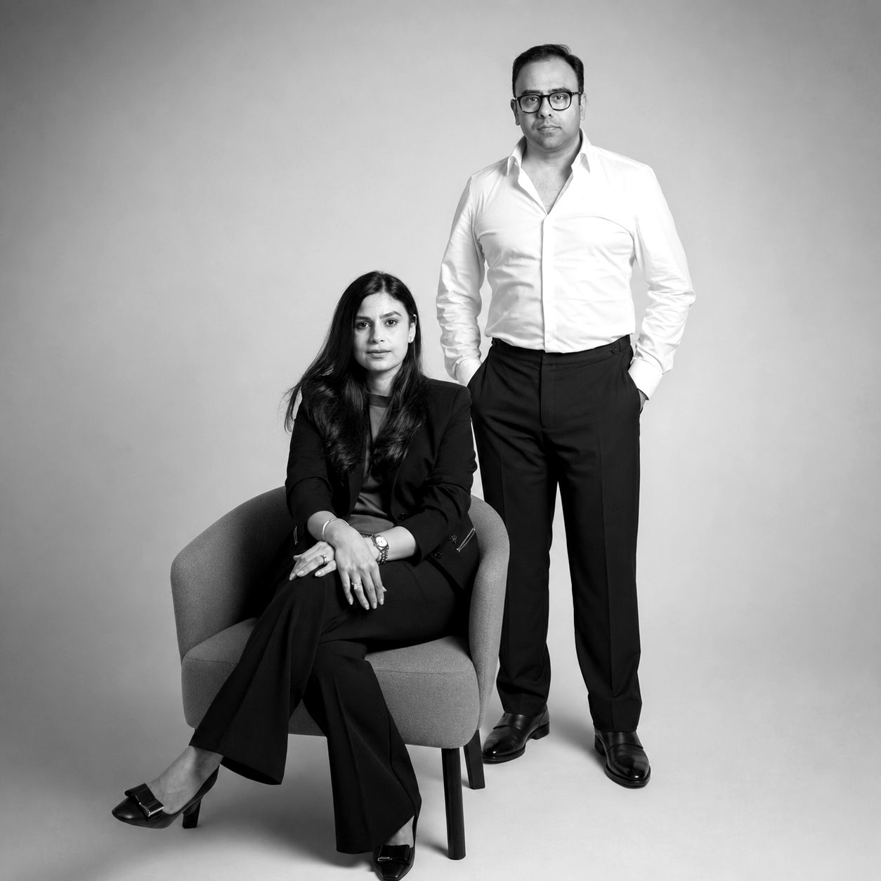 Siddhartha Shankar and Bhawna Nayyar, founders of Orange Sky