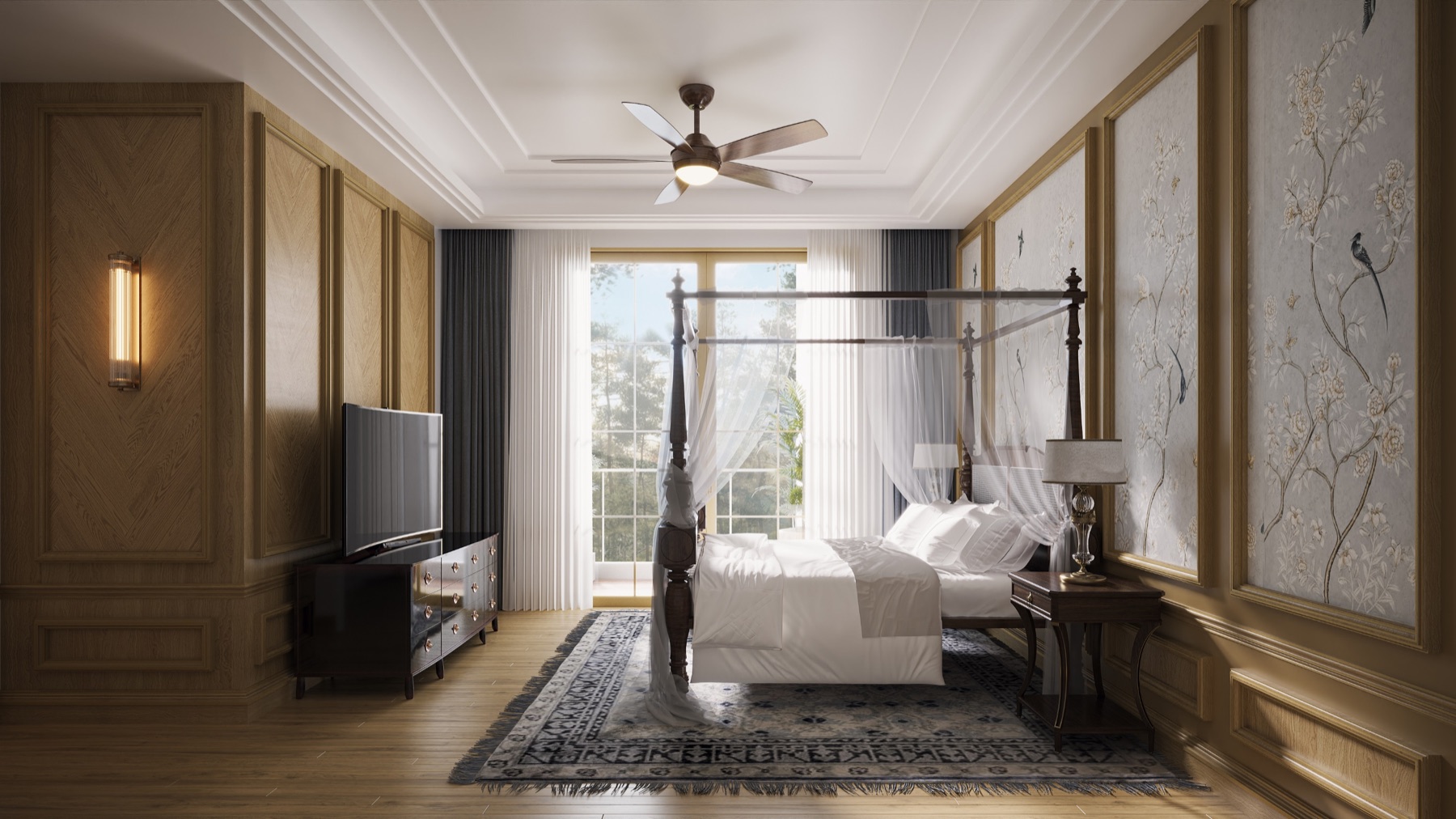 Interior architectural visual